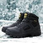 Высокие мужские зимние ботинки ranger, водонепроницаемые рабочие ботинки для активного отдыха, Походов, Кемпинга