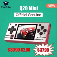 powkiddy q20 mini free shipping open source 2 4 inch full fit ips screen handheld game console retro up to ps1 for kids consoles