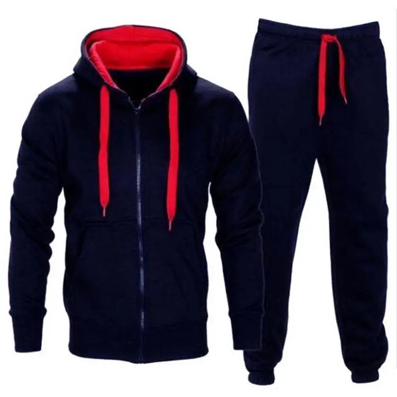 HEFLASHOR тренировочная одежда Mnner 2019 Herbst спортивная Mode Herren Gesetzt 2 шт. толстовка на