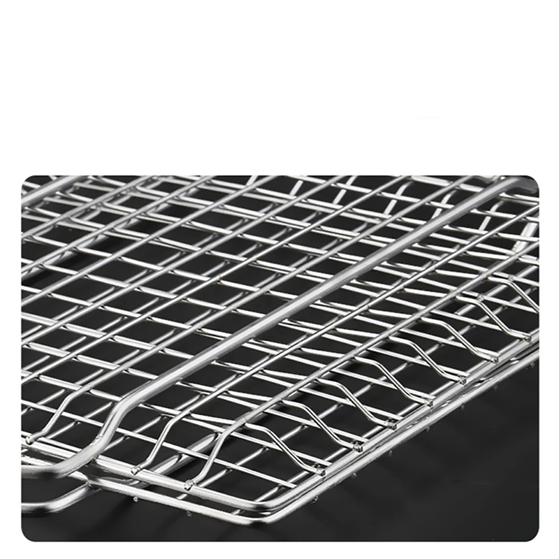 

2020 HOT SALE Cooking Accessories BBQ Tools Square BBQ Grill Stainless Steel BBQ Mesh