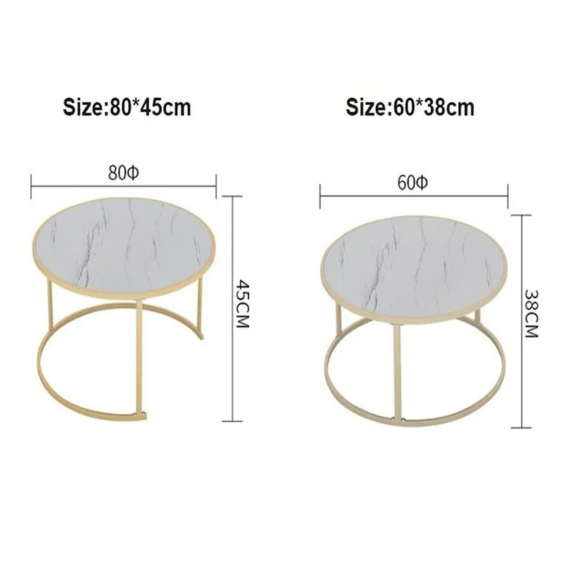 2 в 1 современный деревянный журнальный металлический поднос для гостиной стол