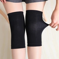 50 hot sale winter knee brace pad women solid color thermal knee sleeve leg warmer protector