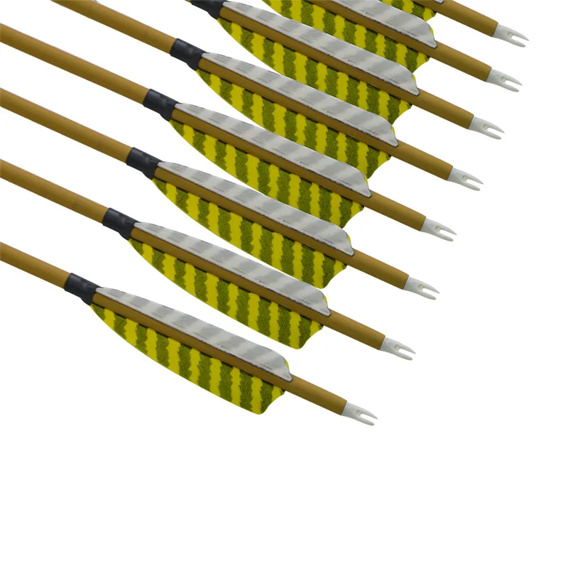 Стрелы из углеродного сплава для стрельбы лука 30 дюймов 6/12 шт. 500 ID мм od 4 дюйма