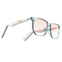 smart glasses intelligente bluetooth 5 0 eyewear tws wireless waterproof earphones blue polarized lens sunglasses
