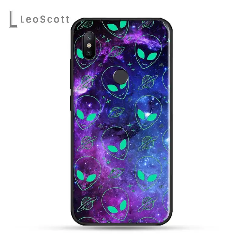 

Space star alien Phone Case For xiaomi Redmi 5 5A plus 7A 8 note 2 3 4 5 5A 6 7 GO K20 A2