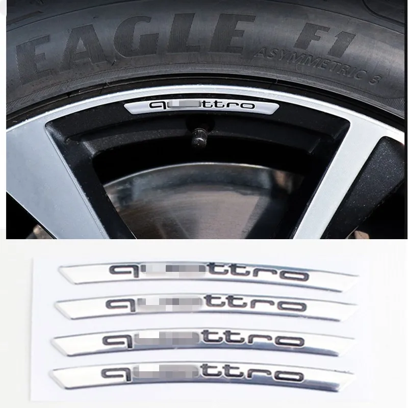 Наклейки на автомобильные колеса подходящие для колес Audi стандартные