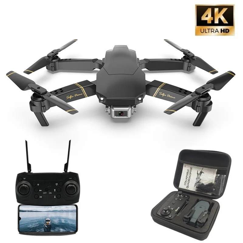 

M65 RC Drone With 1080P HD Camera FPV WIFI Altitude Hold One Key Return Function Selfie Folding Quadcopter Helicopter Kids Toys