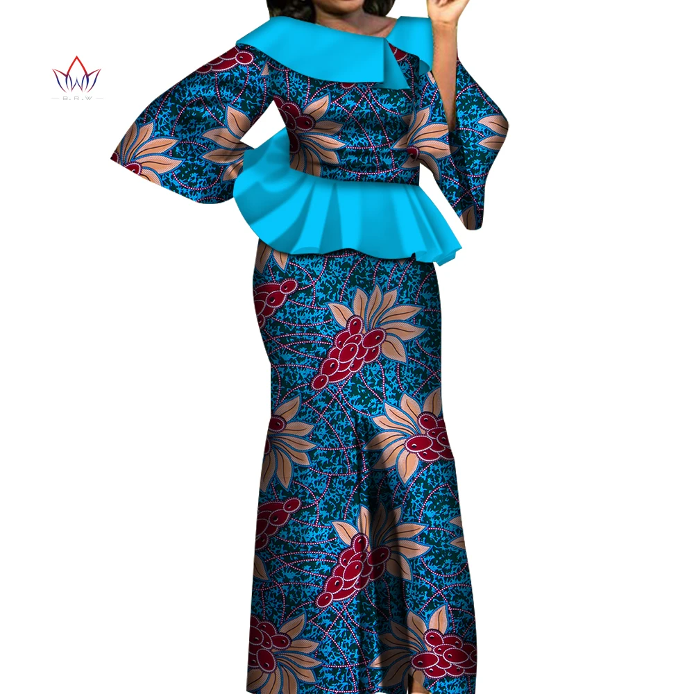 Женский костюм с юбкой вечернее платье в африканском стиле модель