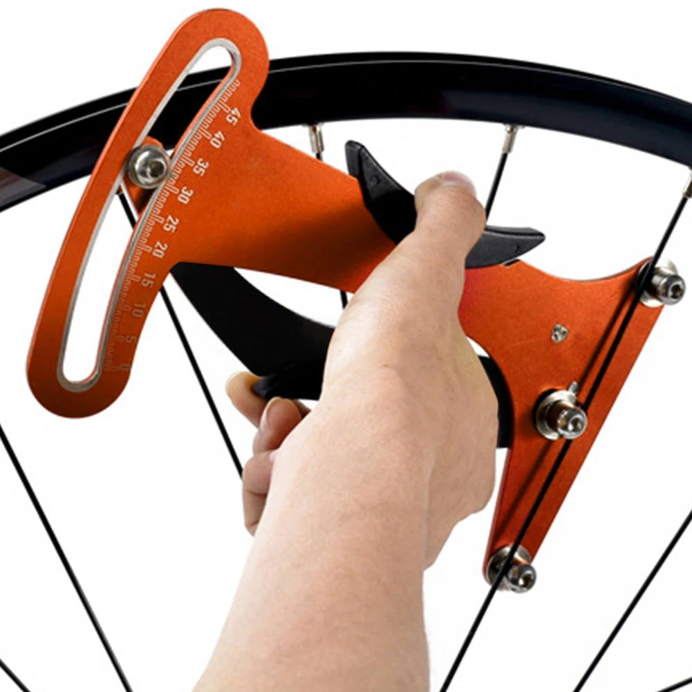 

Deckas Bike Indicator Attrezi Meter Tensiometer Bicycle Spoke Tension Wheel Builders Tool Bicycle Spoke Repair Tool