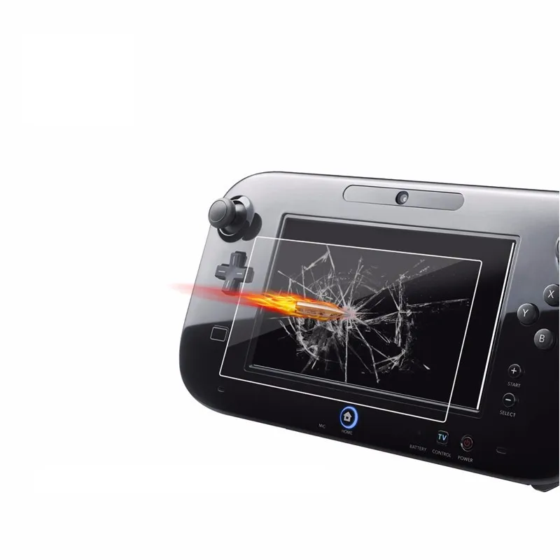 

3pcs Transparent Screen Protector For Nintendo Wii U Gamepad Remote Control