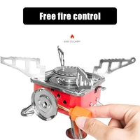 powerful wind proof outdoor gas for camping picnic cookout bbq stove lighter tourist equipment kitchen cylinder propane grill
