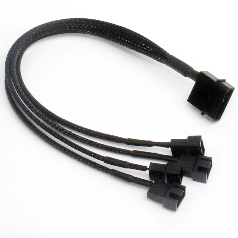 Y-образный распределитель с 1 на 4 разъемов тип pin Molex male 2x3 / PWM коннектор