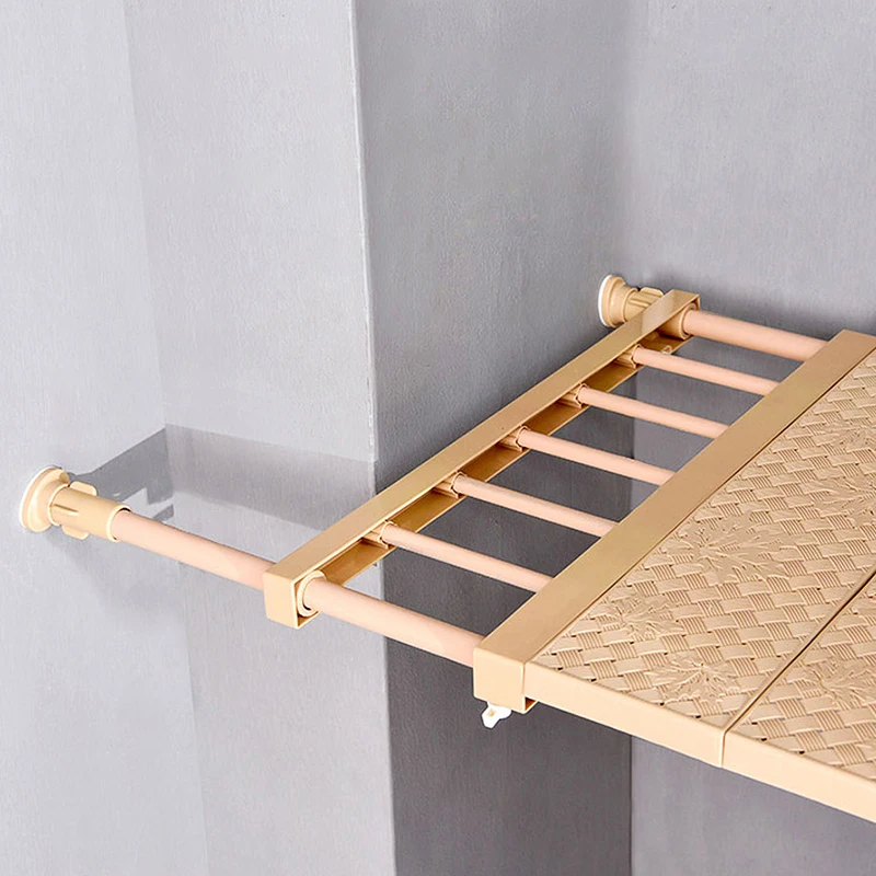 Home Adjustable Kitchen Storage Rack Cabinet Cupboard Wardrobe Closet Organizer Shelf Wall Mounted Bathroom Holder | Дом и сад