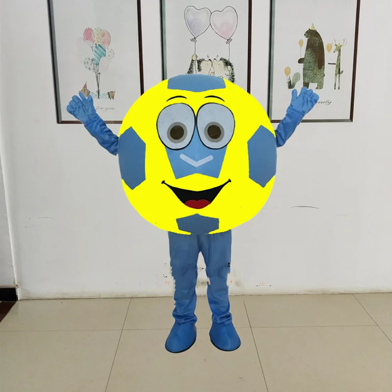 Футбольный костюм-талисман костюмы для косплея наряды вечеринки одежда