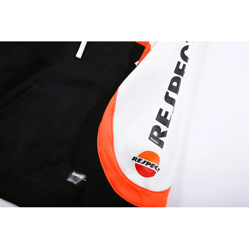 Мужская толстовка с капюшоном Черная Толстовка длинным рукавом и принтом в стиле