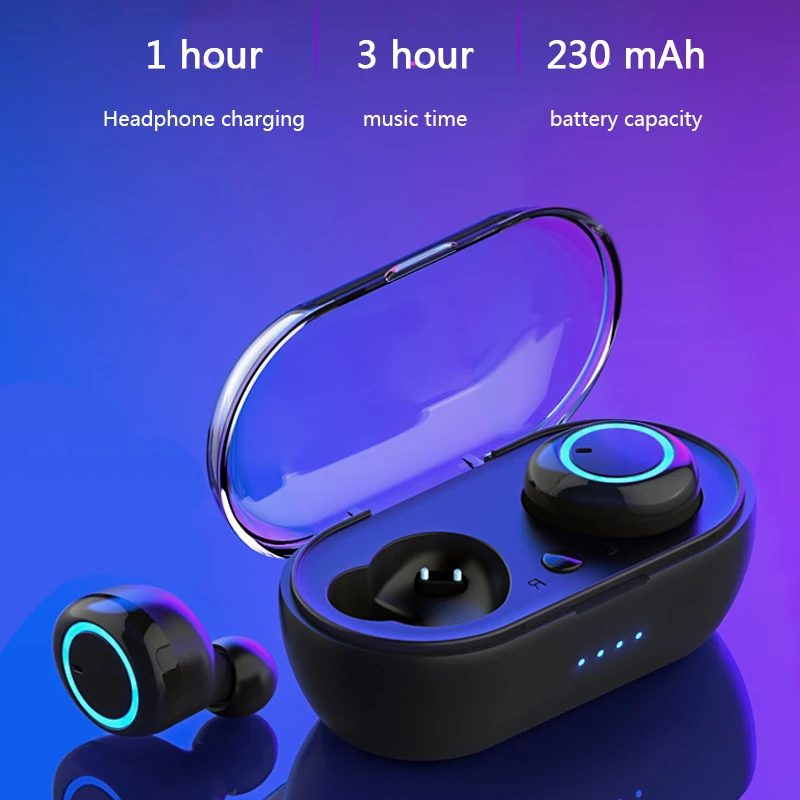 THZIO TWS HiFi Bluetooth наушники бас беспроводные сенсорные свободные руки спортивные в