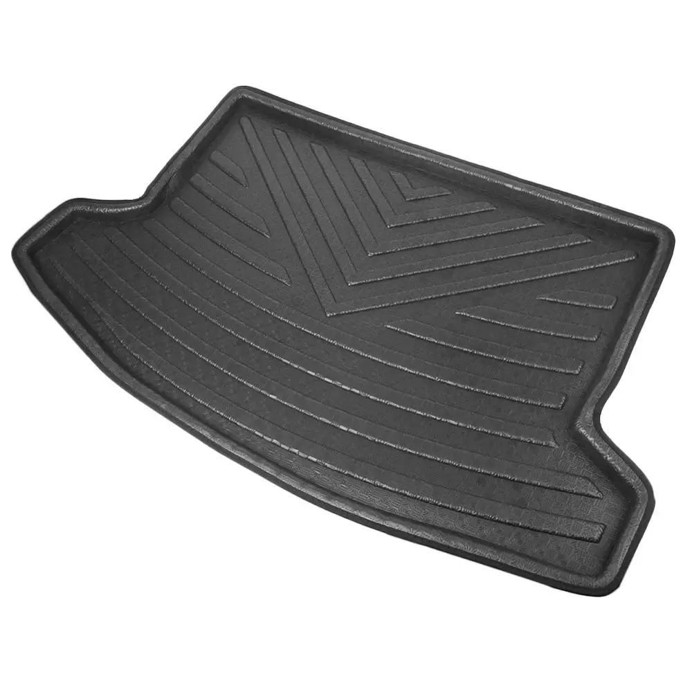 1PC Black Car Rear Trunk Mat Cargo Floor Liner Suitable For 2011-2017 Subaru XV/XV Crosstrek &amp 2012-2016 Impreza Hatchback |