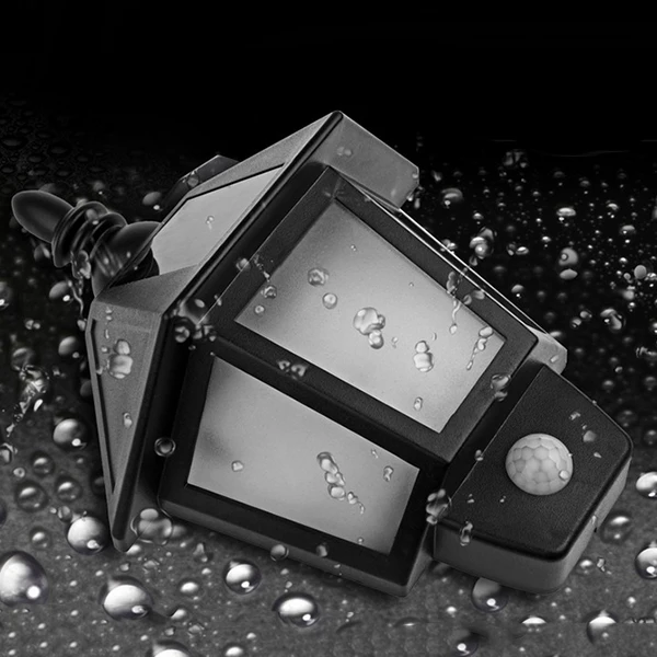 Водонепроницаемый инфракрасный светильник с датчиком движения и солнечной