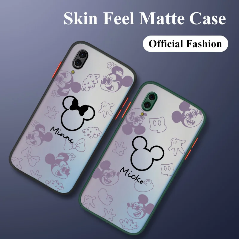

Line Mouse Liquid Case For Vivo V20 SE V15 V15PRO V11 PRO V19 Y19 Y17 Y15 Y13 Y12 Y5S Y3 Y3S Y53S Y11 Shockproof Phone Cover