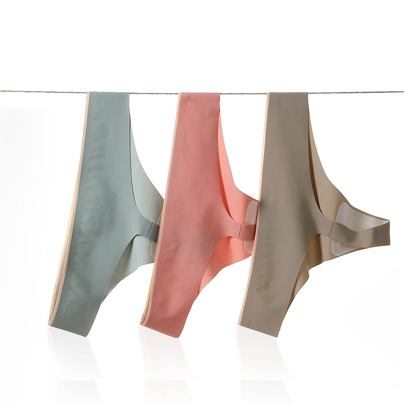 Женские сексуальные стринги нижнее белье трусики с низкой талией бесшовное