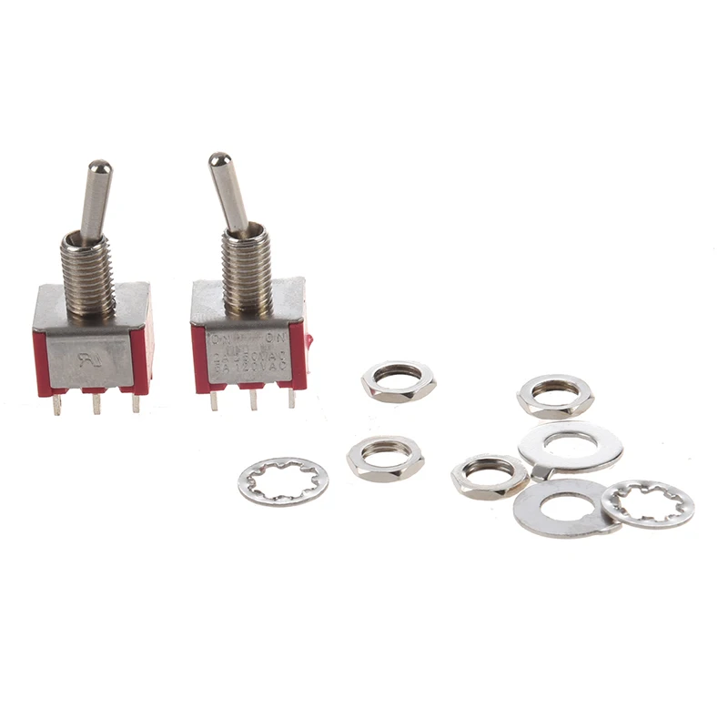 SODIAL(R) 2 шт. ВКЛ./вкл. положения двухполюсный двойной переключатель|Выключатели| |