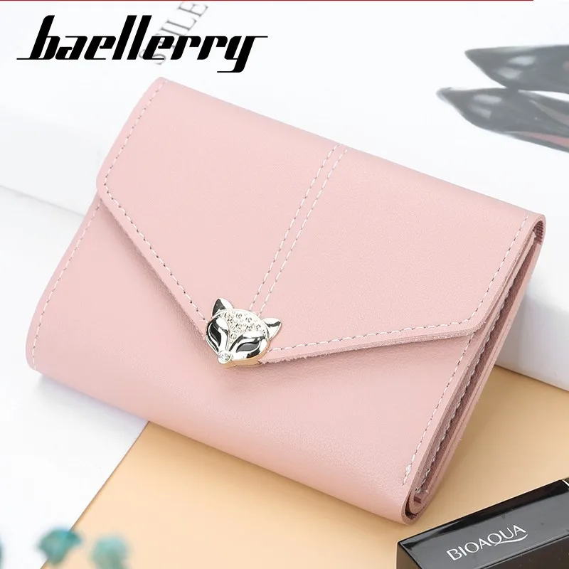 Женский кошелек Baellerry в Корейском стиле модный миниатюрный Дамский бумажник с
