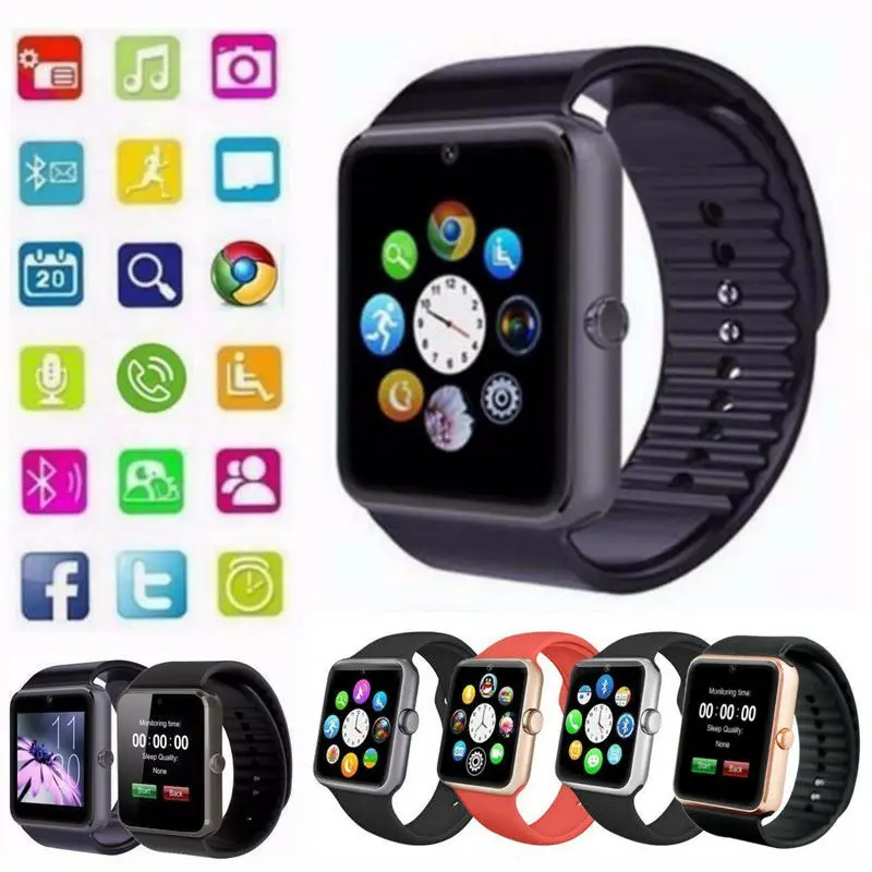 2019 Q18 GT08 Bluetooth Смарт часы для Android iOS iPhone Apple GSM GPRS SIM модный браслет|Смарт-браслеты| |