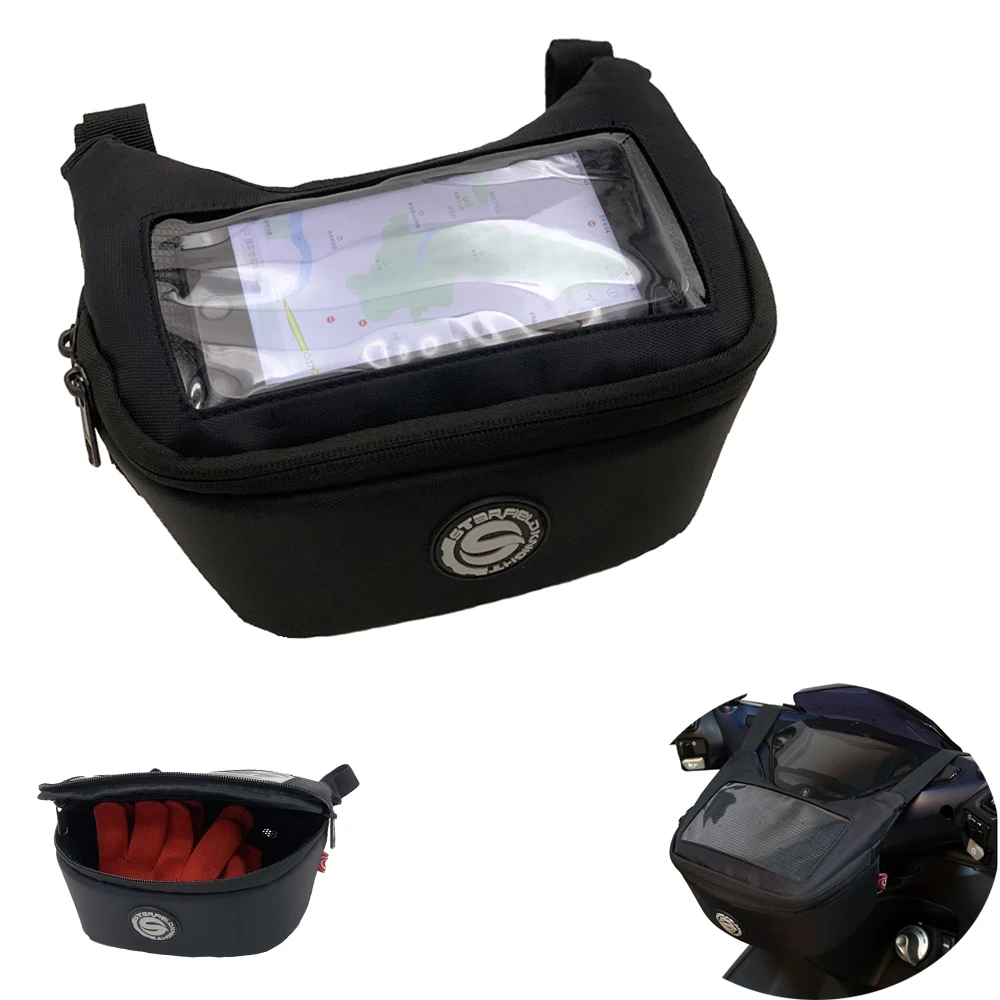 

For BMW C400X C400GT C600 C650GT C650sport motorcycle handlebar GPS navigation bag, waterproof mobile phone bag