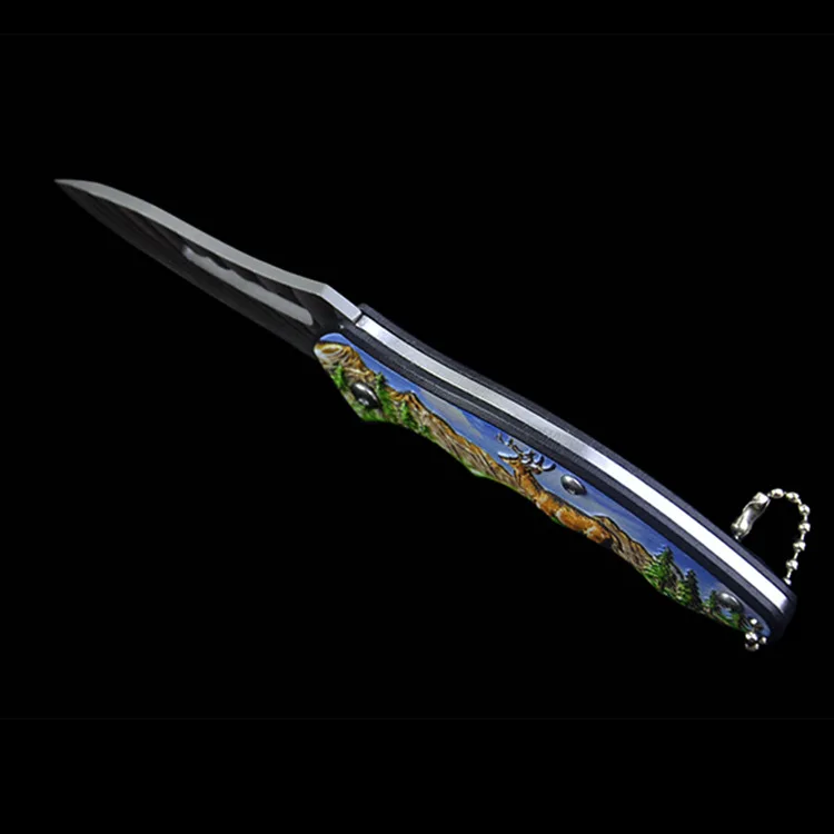 

High Quality Mini Retro Folding Knife Outdoor Knife Rescue Tactics Camping Survival Hunting Knife Creative Pocket Knife Fruit K