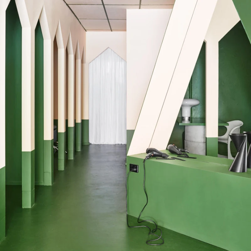 Зеленая акриловая краска на водной основе водостойкая для дерева тканевая