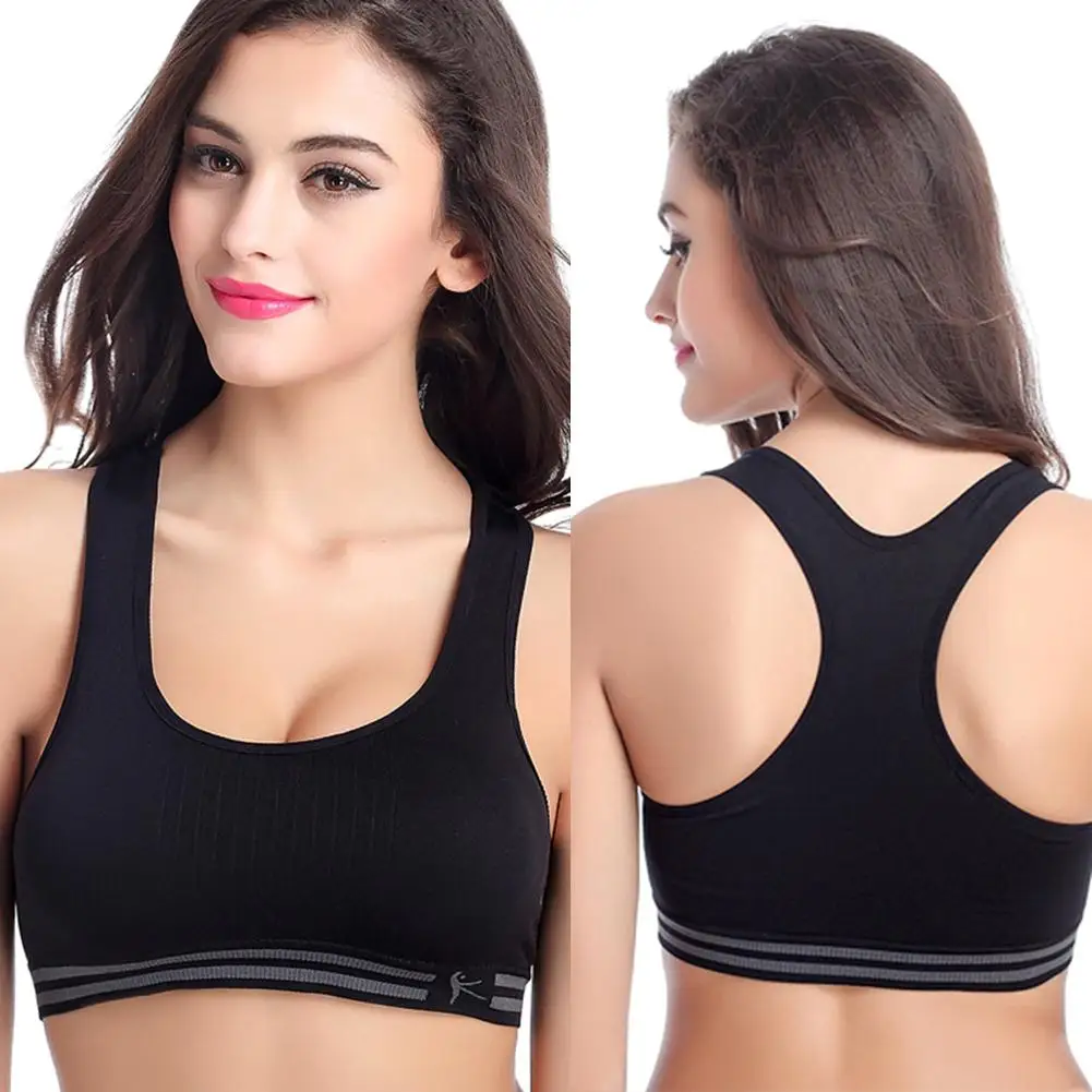 

Sports Underwear Shockproof Underwire Sports Bra No Trace Tank Top Yoga Running Sleep Fitness Underwear Women Fitness Sport Bras