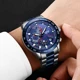 2020 LIGE New Fashion Mens Watches with Stainless Steel Top Brand Luxury Sports Chronograph Quartz Watch Men Relogio Masculino Other Image