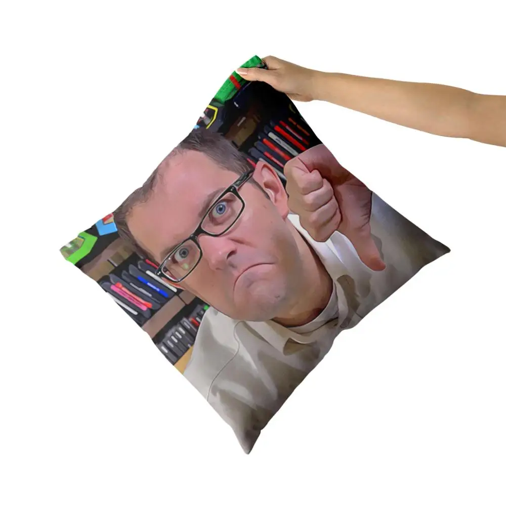 Пользовательские наволочки для Nintendo Nerd из хлопчатобумажной ткани диванных