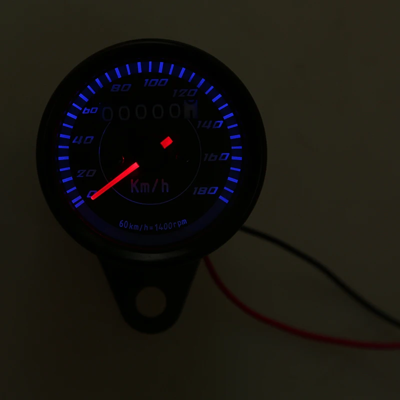 Posbay мотоцикл одометр манометр LED 12V сигнал задний свет мотокросса для Suzuki Harley Honda