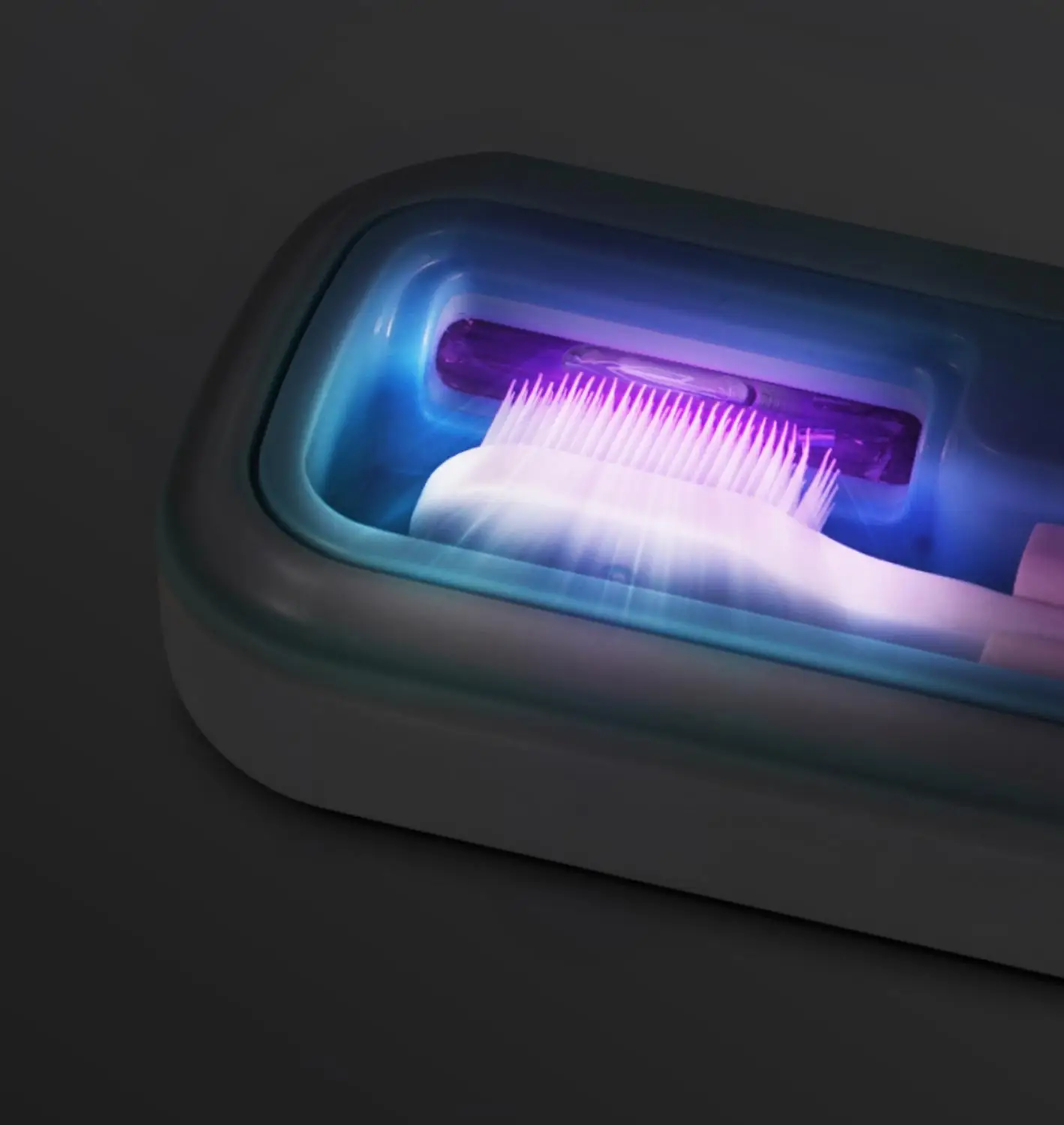 Xiaoda дорожная ультрафиолетовая дезинфекция USB перезаряжаемая зубная щетка