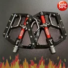 Велосипедные педали CXWXC GUB, плоские, с 3 герметичными подшипниками, с широкой платформой