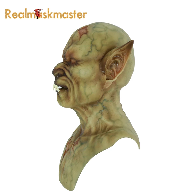 Realmaskmaster Реалистичная силиконовая маска для Хэллоуина волка мужчин вечерние