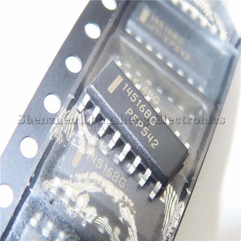 10 шт./лот MC14516BDR2G MC14516BG 14516BG SOP-16 Установленный двоичный обратимый счетчик с одним тактом Новый в наличии.