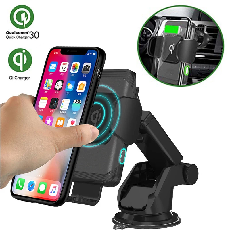 Беспроводное Автомобильное зарядное устройство автомобильное зажимное