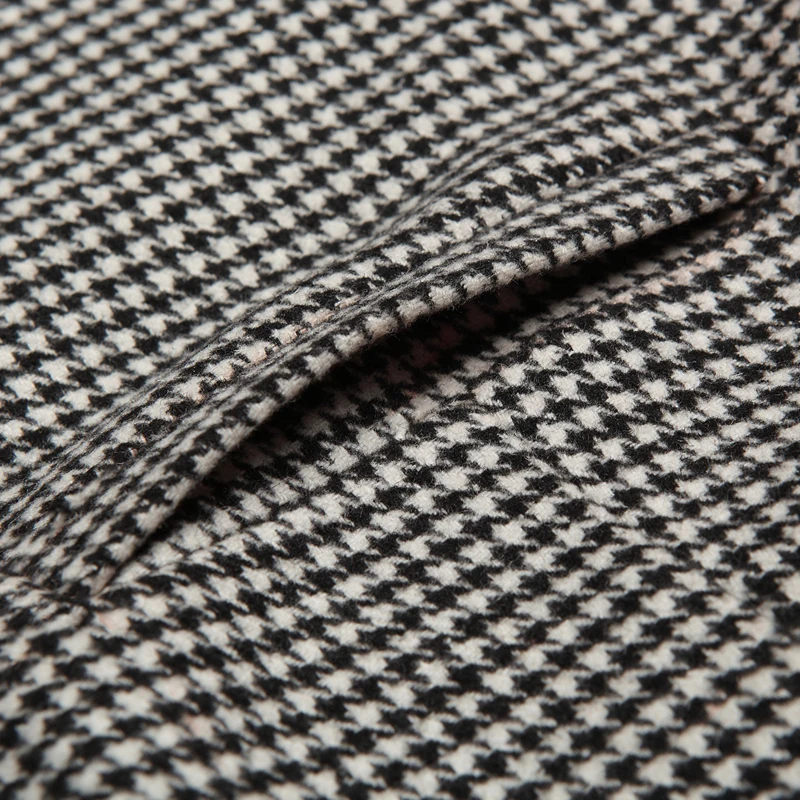 2020 утолщенные шерстяные широкие брюки женские подтяжки ног длинные размера плюс