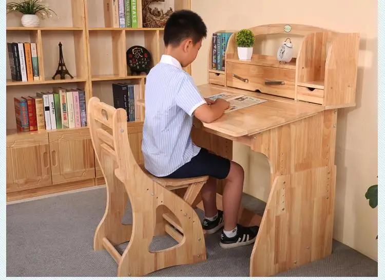 Bambini Cocuk Masasi Infantil Tableau Enfant Tisch Estudar мебель Kinder Tafel Wood Escritorio стол Меса учебный стол для детей