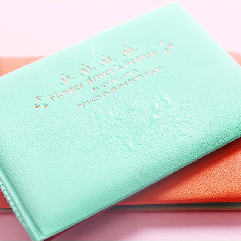 Новинка Модная Сумка Для водительских прав карамельных цветов Удобный чехол из