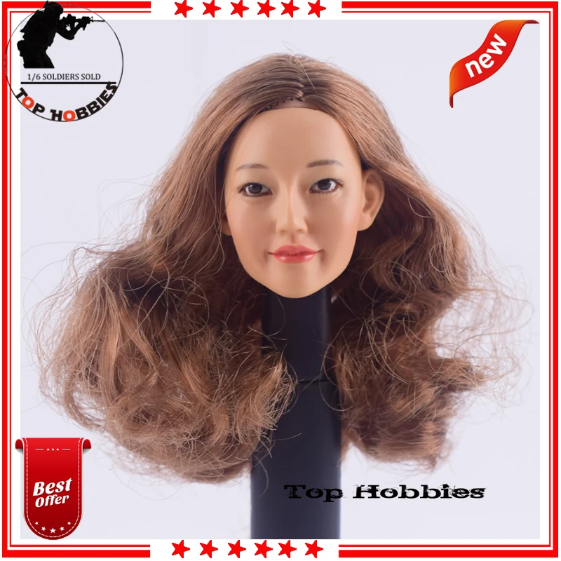 Масштаб 1/6 экшн фигурка аксессуары кумик голова резьба коллекционная игрушка