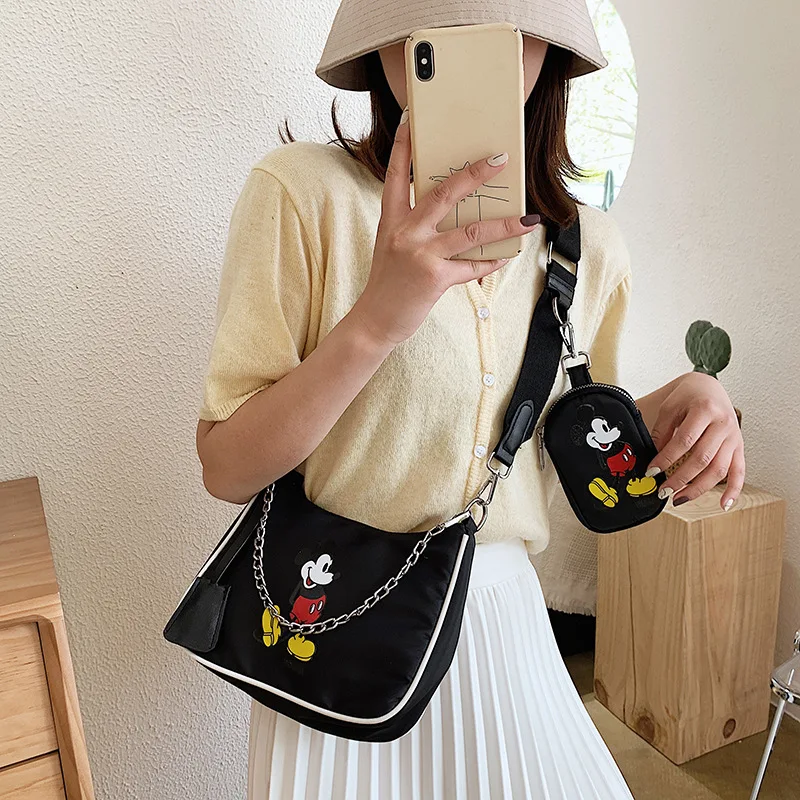 2 шт. Женская нагрудная сумка с изображением Микки-Мауса | Игрушки и хобби