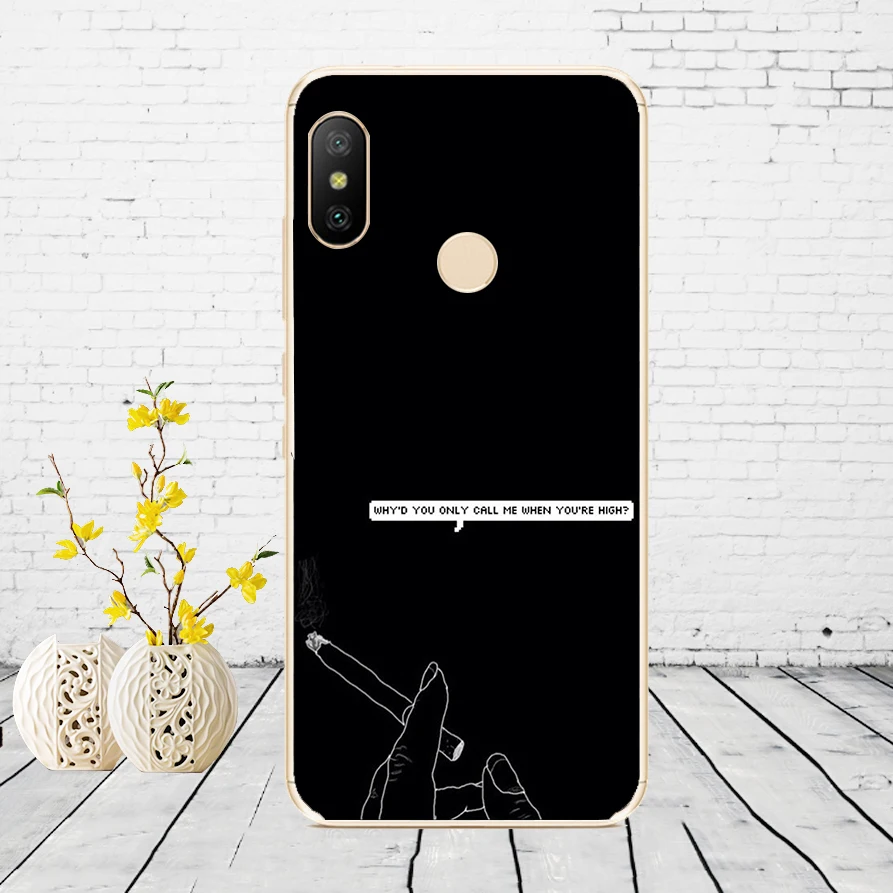 K45 Силиконовый чехол для Xiaomi mi A2 LITE, чехол с полной защитой, мягкая задняя крышка из ТПУ, чехол для телефона s для Xio mi A2 LITE, бампер - Цвет: K45