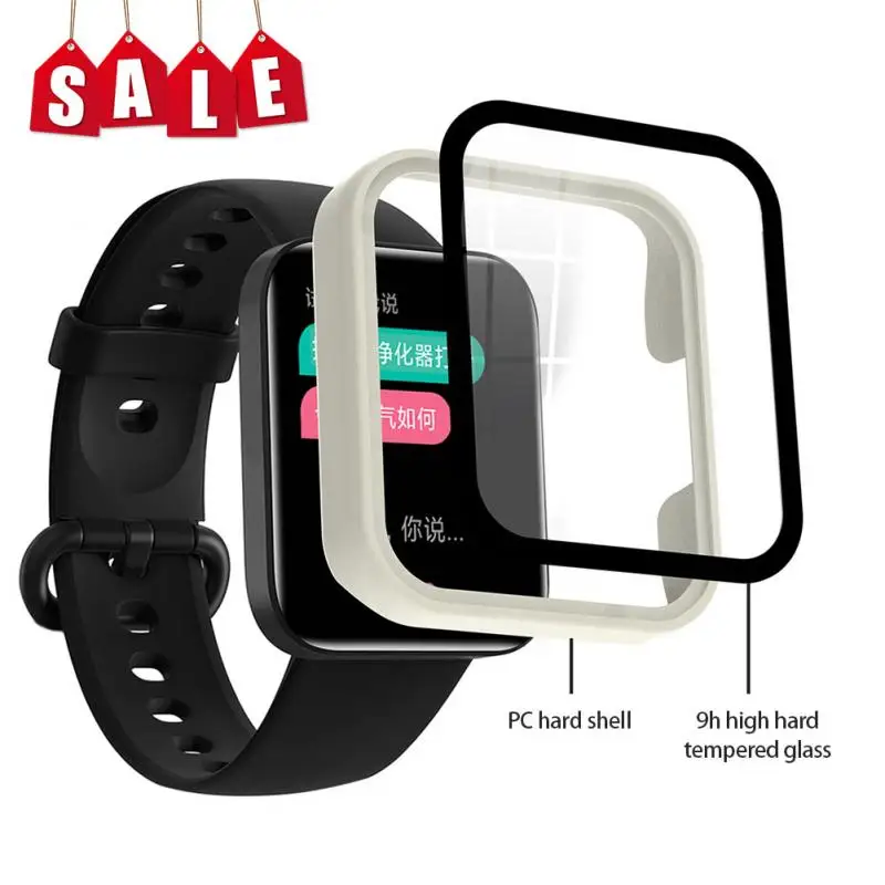 

Защитная пленка для экрана из поликарбоната для Xiaomi Redmi Watch 2/Mi Watch Lite, защитный чехол, аксессуары для часов 2