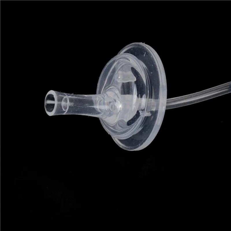 Baby Bottle Straw Replacement Wide Mouth Caliber Silicone Feeding Accessories Learn drinking cups head Replace Accessory | Мать и ребенок