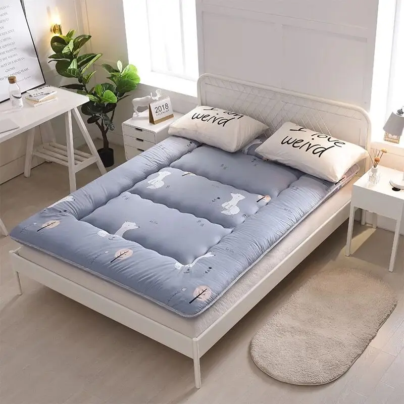 thick 10cm Cotton Mattress Foldable Floor Tatami Adult bedroom Comfortable soft warm breathable twin queen king size | Мебель