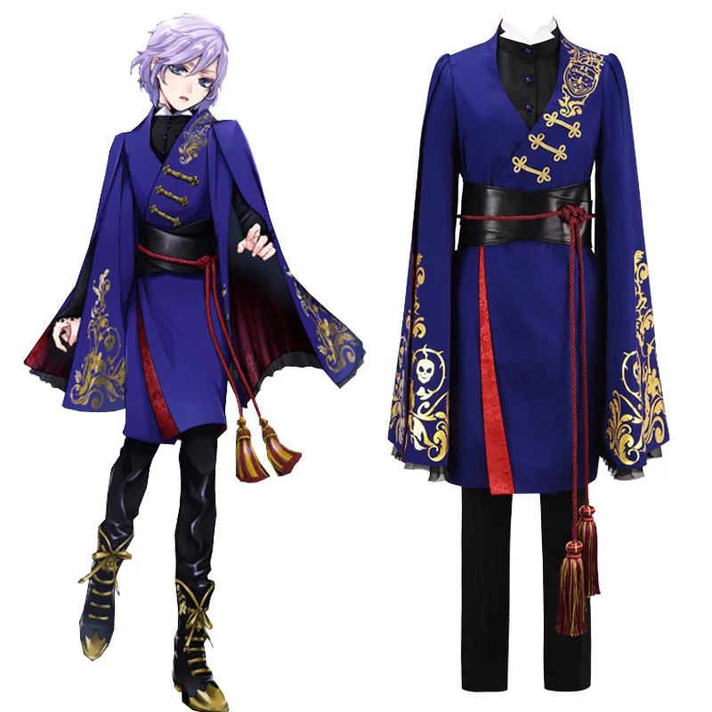 Game Twisted-Wonderland Snow Princess Rook Hunt Cosplay Costume Unifrom Men Women Kimono hat Adult Outfits Fancy Party Dress