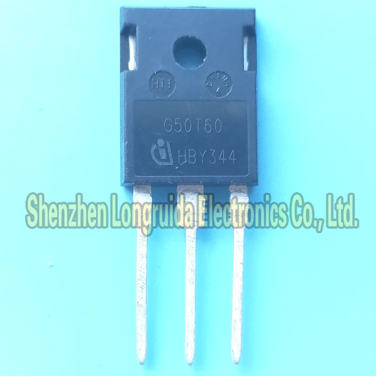 10 шт. G50T60 IGW50N60T TO 247 IGBT транзистор 50A 600V|Аксессуары для батарей и ЗУ| |